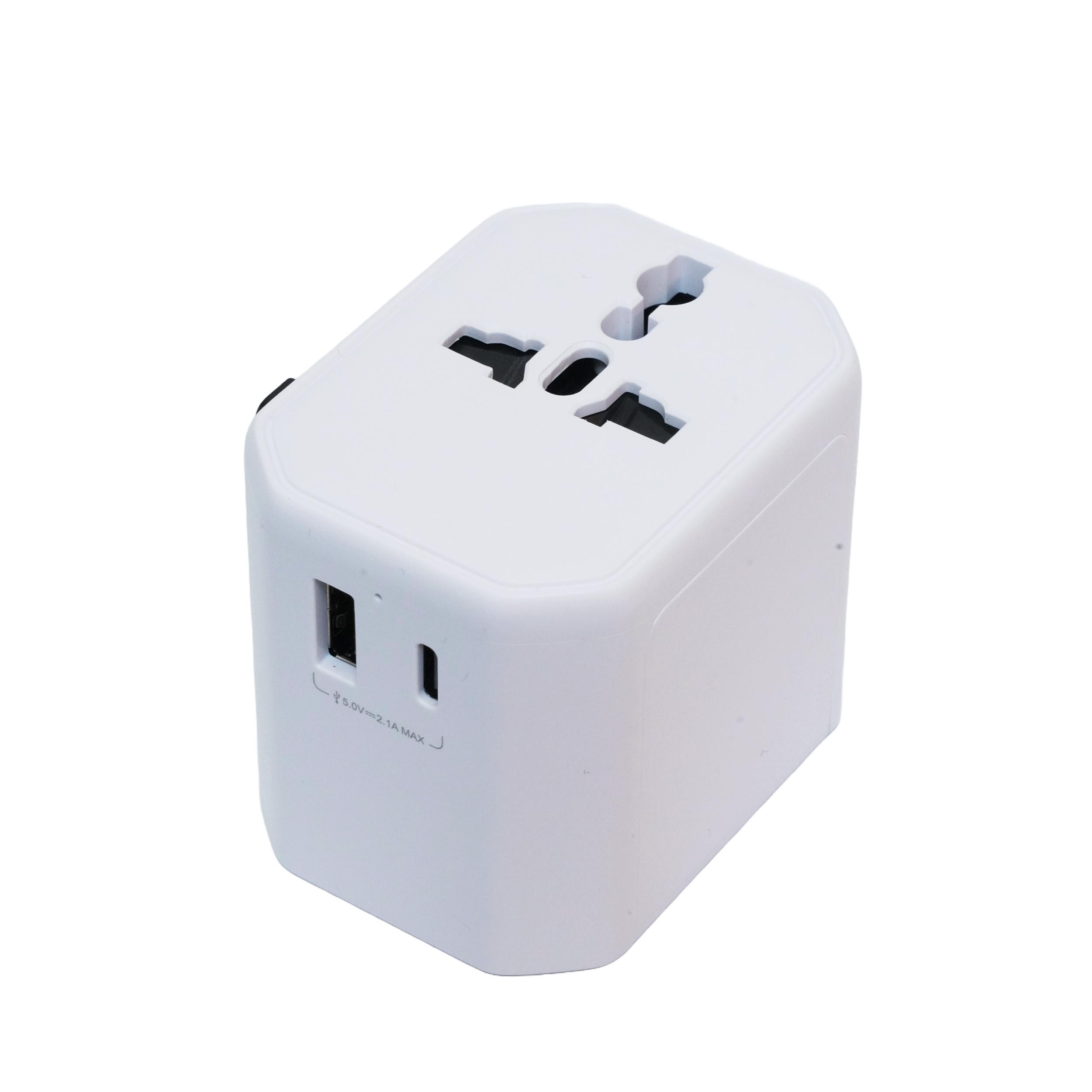 Universal Travel Adaptor - White